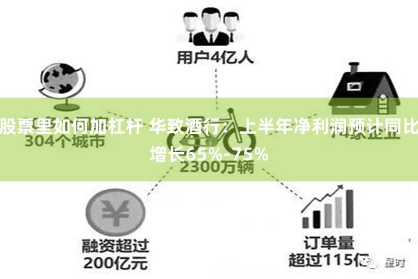 股票里如何加杠杆 华致酒行：上半年净利润预计同比增长65%-75%