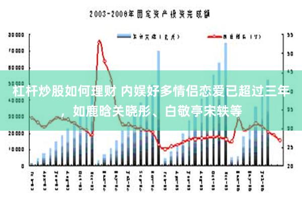 杠杆炒股如何理财 内娱好多情侣恋爱已超过三年，如鹿晗关晓彤、白敬亭宋轶等